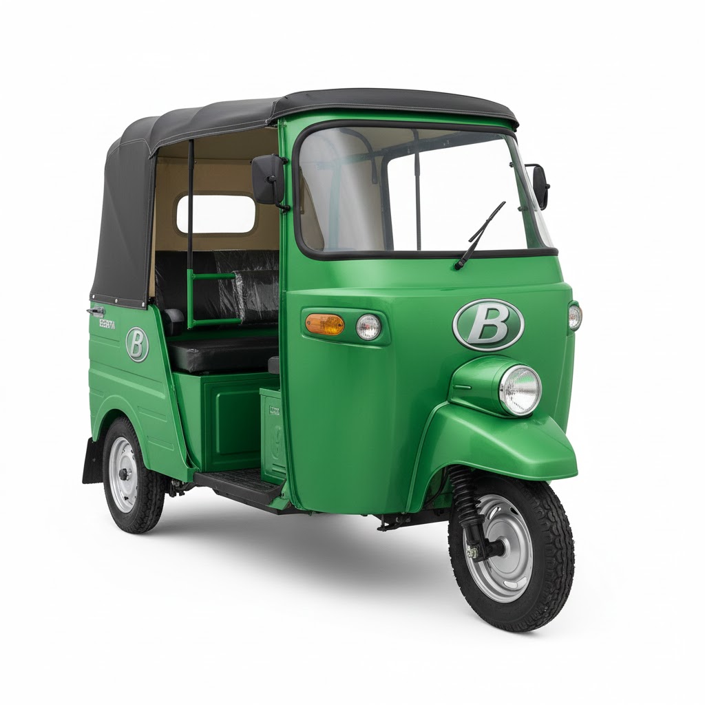 Green-rickshaw